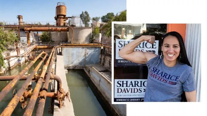 Sharice Davids requests water project funding for her district, then votes AGAINST the bill to provide it