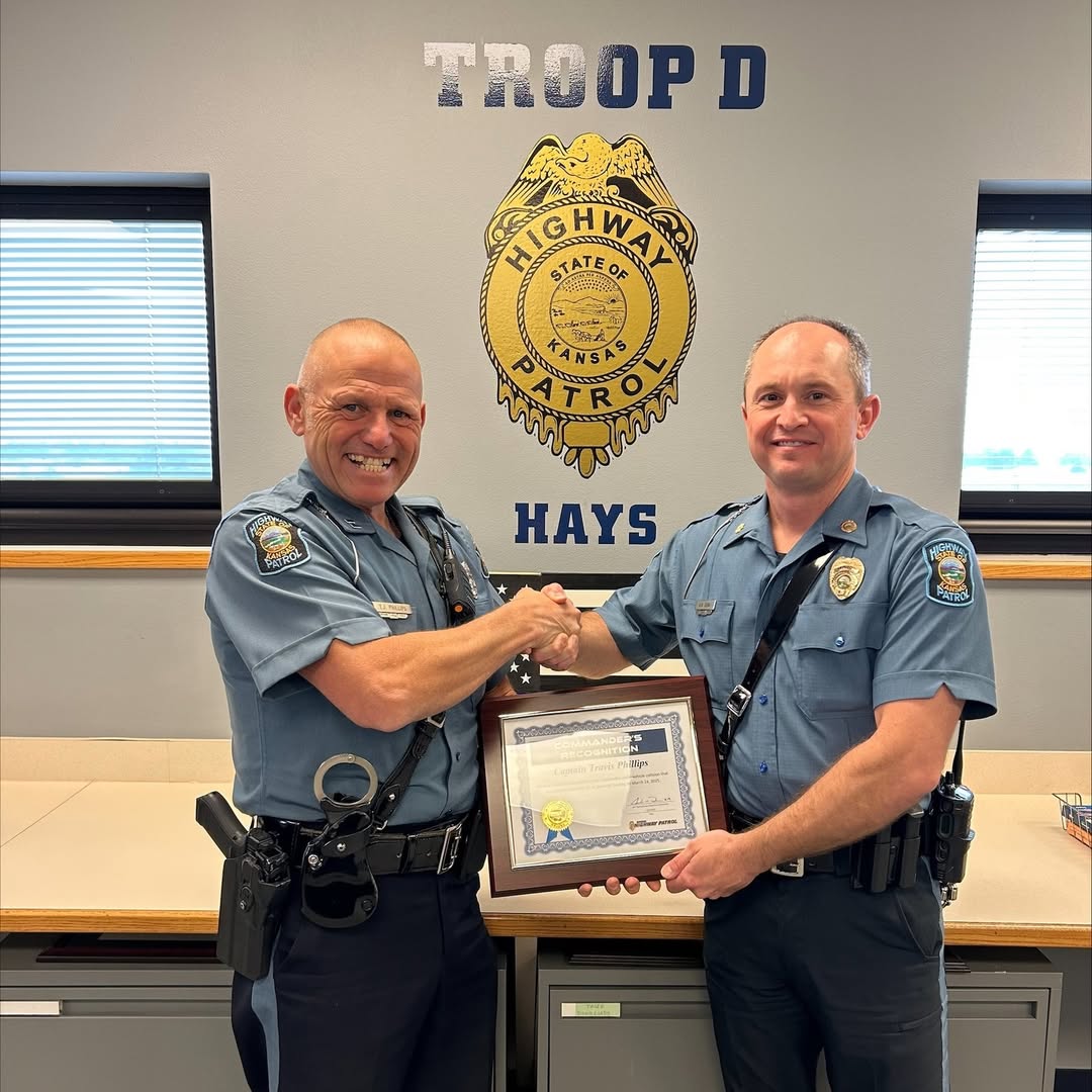 KHP captain honored for actions in Kansas I-70 disaster